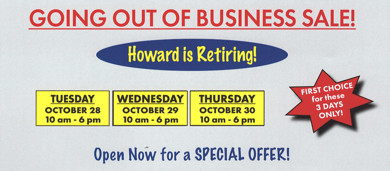 Skalet Jewelers Retirement Sale!
